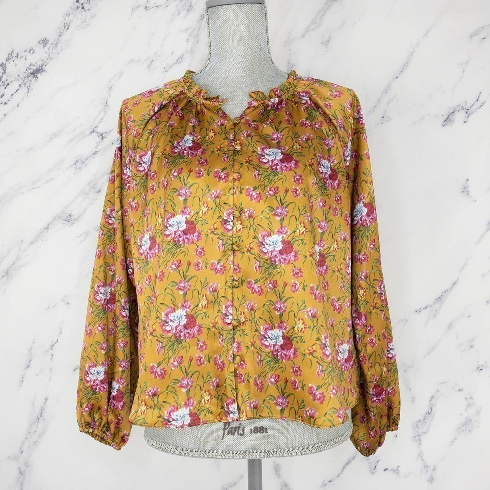 LoveShackFancy | Manchester Floral Blouse | Sz S